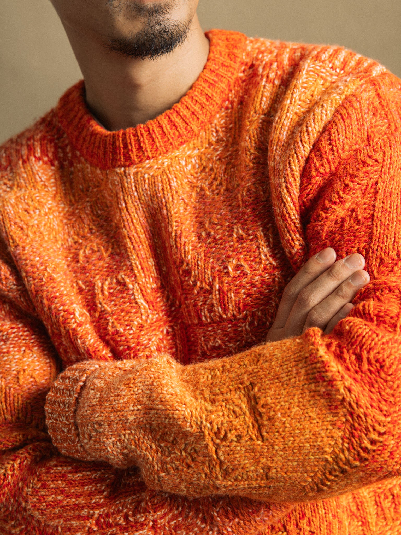 Modelshot / Orange Rust / Detail